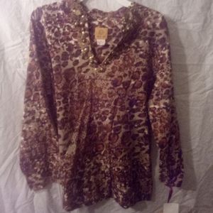 Ladies multi colored shirt